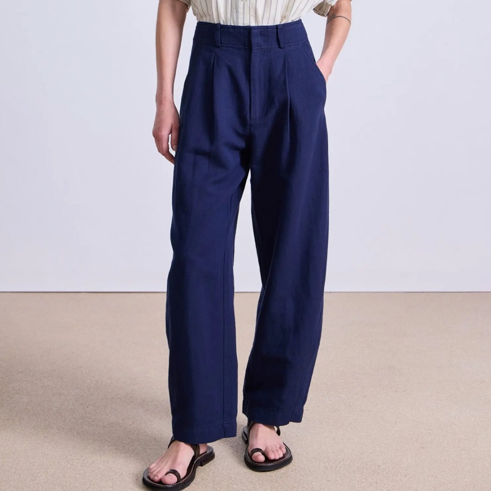 Apiece Apart Navy Blue Trousers